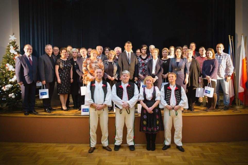 Partnerzy Gminy Strumień na Wigilii Europejskiej